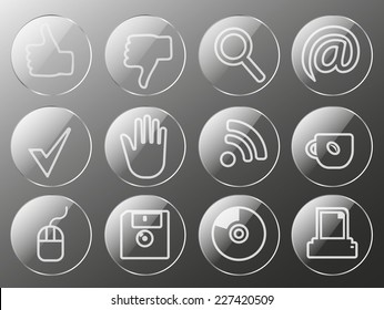 Office icon set