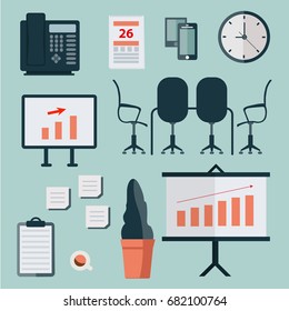Office icon set