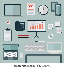 Office icon set