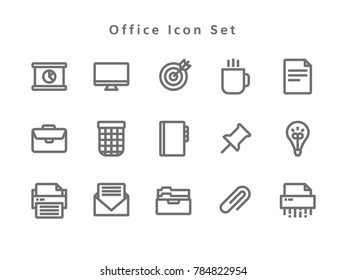 office icon set