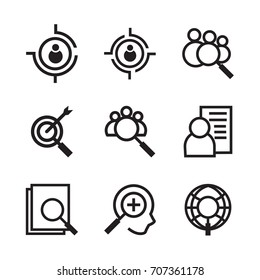office icon set. Contains such Icons as business, finance, document, group