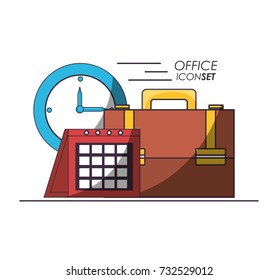 Office icon set design
