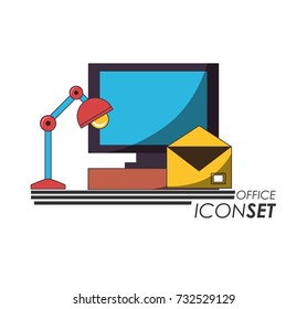 Office icon set design