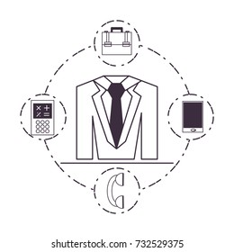 Office icon set design