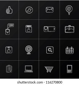 Office ,icon set,Vector