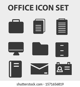 office icon set.vector eps 10