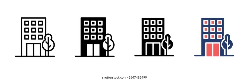 Office icon sheet multiple style collection