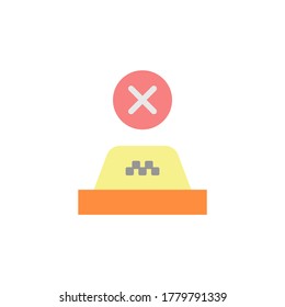 Office icon. Simple color vector elements of taxi service icons for ui and ux, website or mobile application