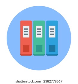 Office Icon or Symbol. Office Icon Design Elements. Vector Illustration