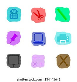 Office icon vector
