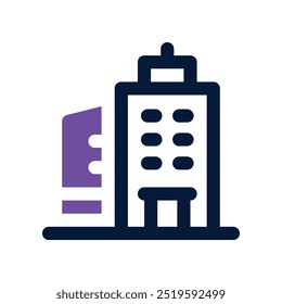 ícone do office. ícone de tom duplo vetorial para o seu site, celular, apresentação e design de logotipo.