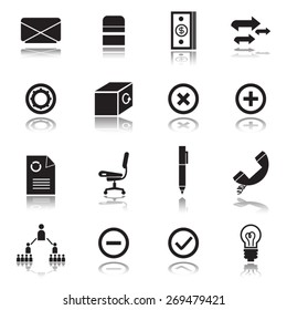 Office Icon , Vector Graphic.
