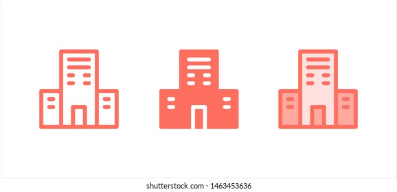 office icon vector illustration on white background for web, UI apps, and presentation
