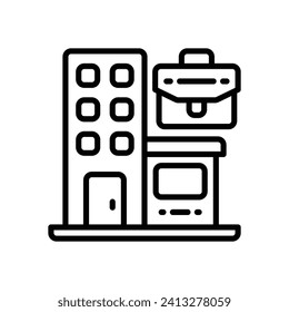 Bürosymbol. Vektorsymbol für Ihre Website, Ihr Handy, Ihre Präsentation und Ihr Logo-Design.
