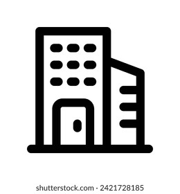 icono de oficina. icono de línea vectorial para tu sitio web, móvil, presentación y diseño de logotipo.