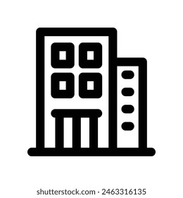 office icon. vector line icon for your website, mobile, presentation, and logo design.