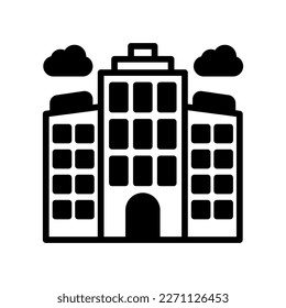 Office icon in vector. Logotype