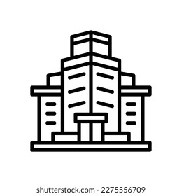 icono de oficina para tu sitio web, móvil, presentación y diseño de logotipo.