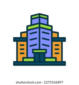 Bürosymbol für Ihre Website, Ihr Handy, Ihre Präsentation und Ihr Logo-Design.