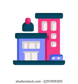 icono de oficina para tu sitio web, móvil, presentación y diseño de logotipo.