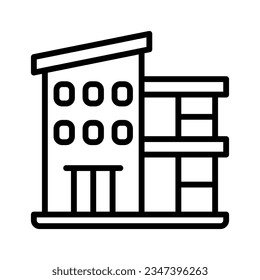icono de oficina para tu sitio web, móvil, presentación y diseño de logotipo.