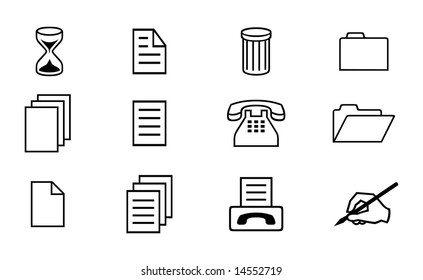 Office icons