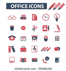 iconos de oficina
