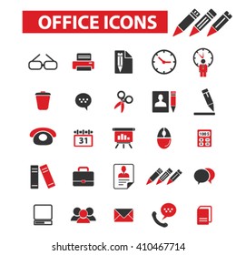 iconos de oficina
