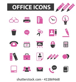 iconos de oficina
