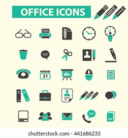 iconos de oficina