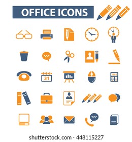 iconos de oficina