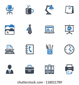 Office Icons - Blue Series