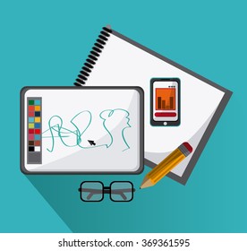 Office icons design 