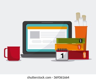Office icons design 