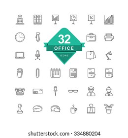 Office Icons ( Line Icons )