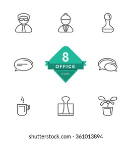 Office Icons ( Line Icons )