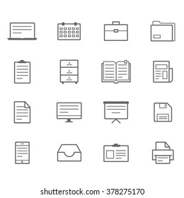 office icons Line