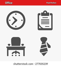 Office Icons. Professional, pixel perfect icons optimized for both large and small resolutions. EPS 8 format. Designed at 32 x 32 pixels.