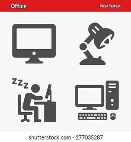 Office Icons. Professional, pixel perfect icons optimized for both large and small resolutions. EPS 8 format. Designed at 32 x 32 pixels.