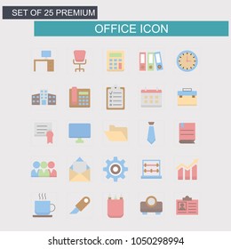 Office icons set