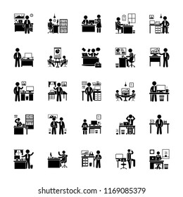 In The Office Icons Set 