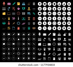 Office icons set