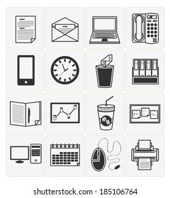 Office icons set