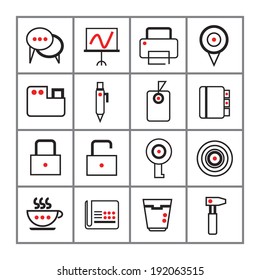 office icons set