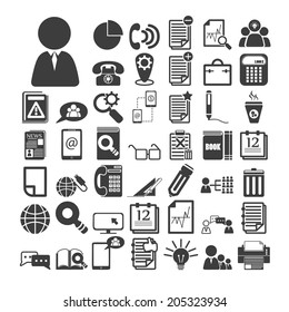 Office icons set