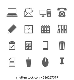 office icons set