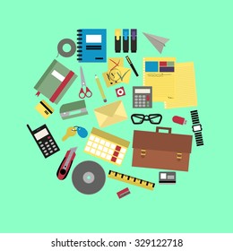 Office icons set