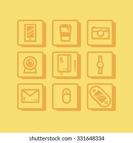 Office icons set
