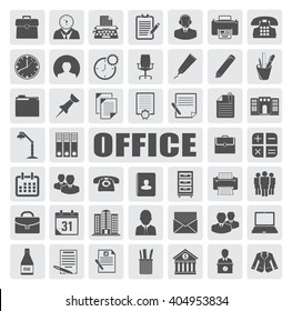 office icons set