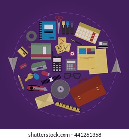 Office icons set